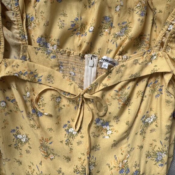 NWOT Reformation Lillet Dress size 4 in Felicity - Picture 8 of 8